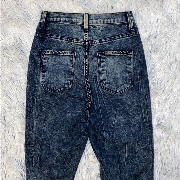 Vibrant MIU High Waist Stretch Blue Jeans Size 5 - Picture 4 of 11